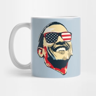 Barack Obama Happy Merica Pop Art Mug